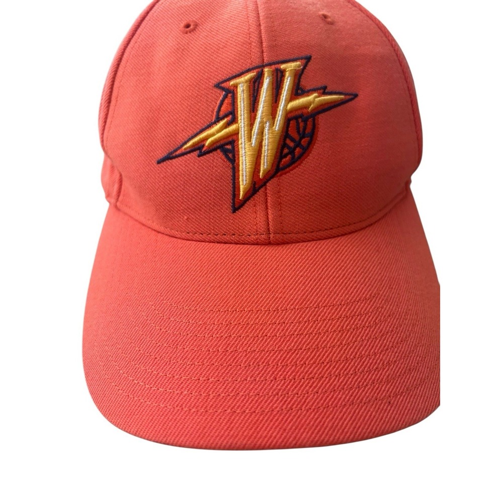 Vintage Reebok Golden State Warriors Hat Cap Adjustable Lightning Bolt Logo 90s - Picture 2 of 7
